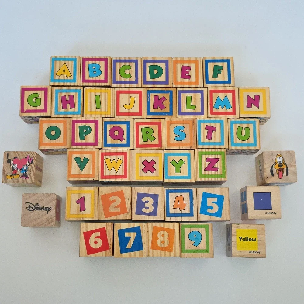 Disney Wooden Blocks - Mickey Mouse and Friends